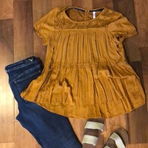 Mustard Blouse